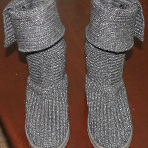 UGG Classic Cardy II Sweater Boots, Sz 7